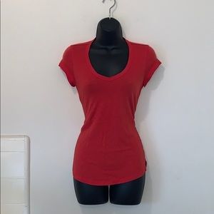 ❤️Women’s Paraphrase XS Classic Red V-Neck Tee❤️